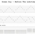 Nodarbība – Green Day “Before The Lobotomy”