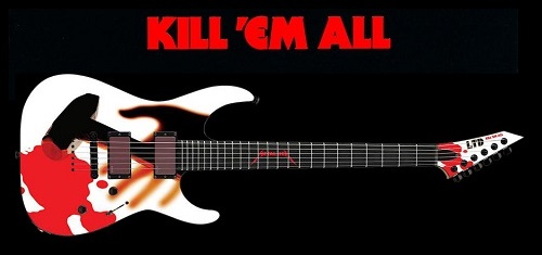 Kill em all ģitāra